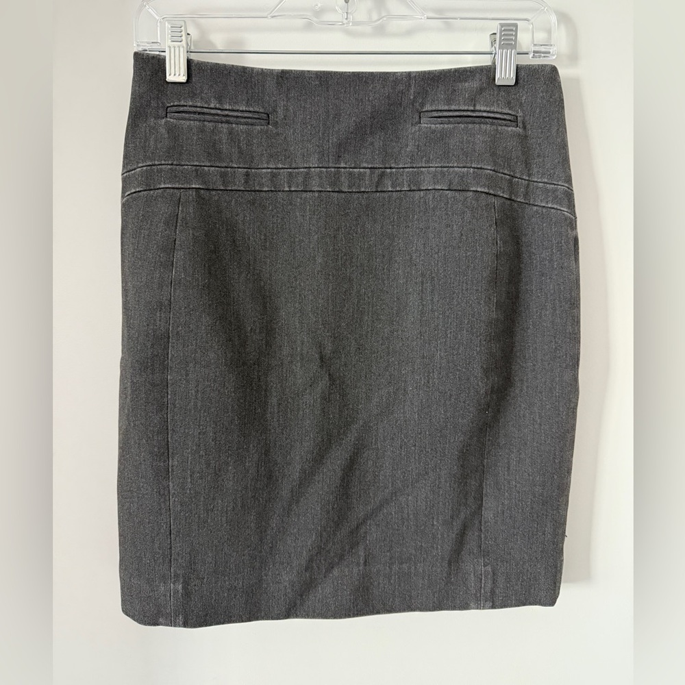 Express Charcoal Pencil Skirt